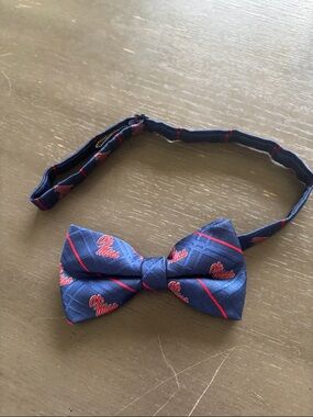 Ole Miss Navy & Red Bow Tie
